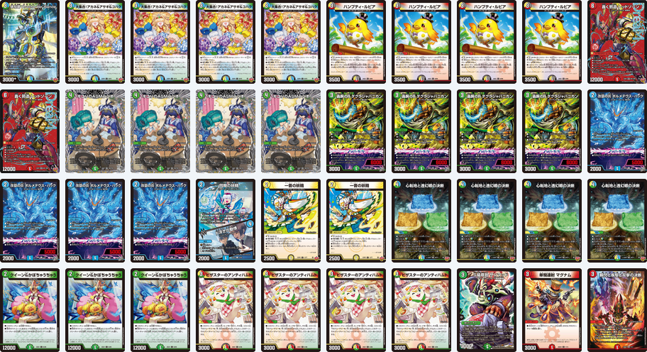 俳句爵 Drache der'Bande》採用デッキ｜デュエマ デッキレシピ